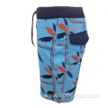 Men Quick Dry Print Swimsuit Board Beach Shorts